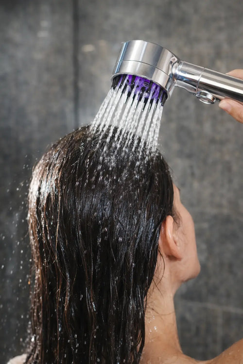 RainEase™ – Pommeau de Douche Filtrant Haute Pression + 1 Filtres Inclus RainEase